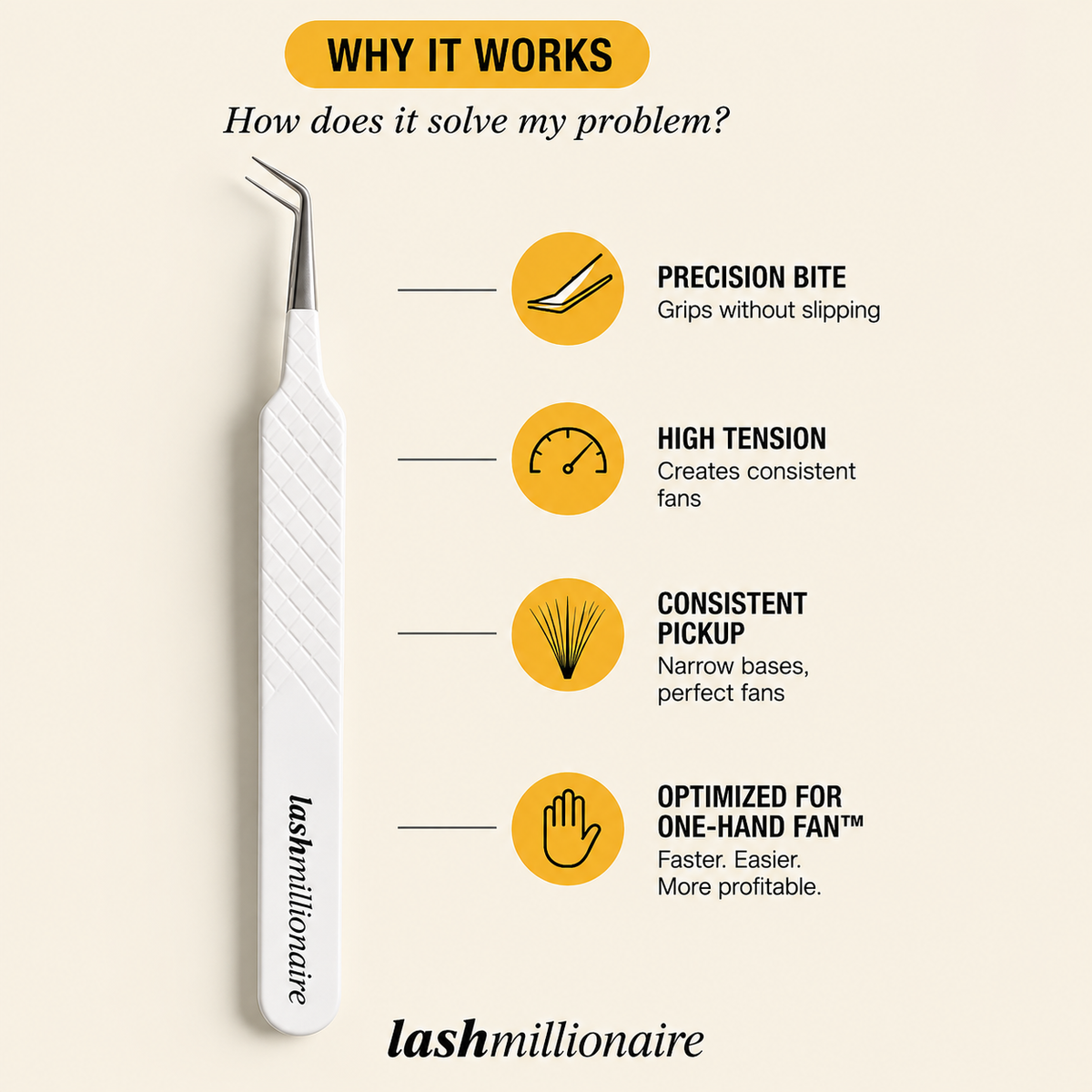 Quick Fan Volume Tweezer
