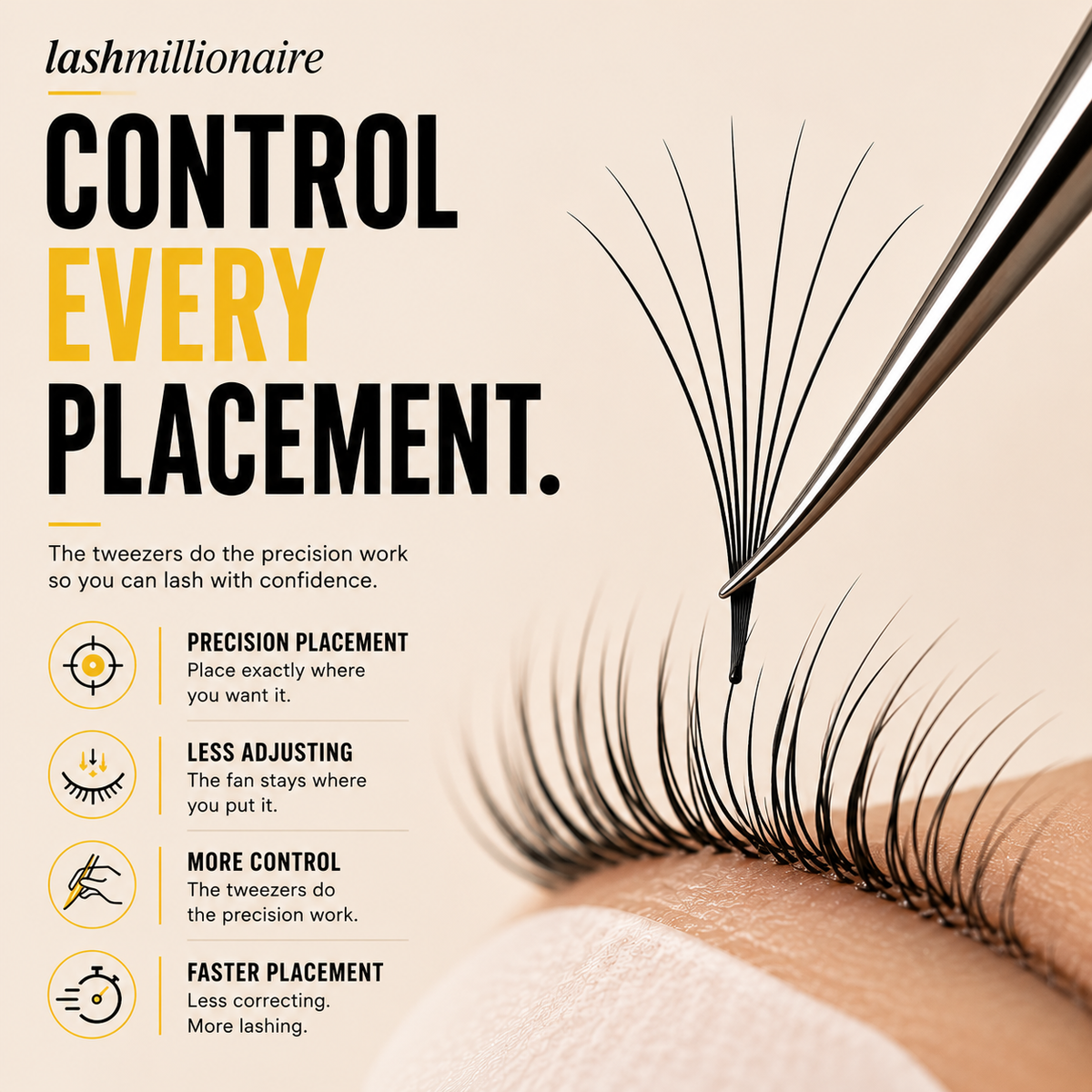 Quick Fan Volume Tweezer