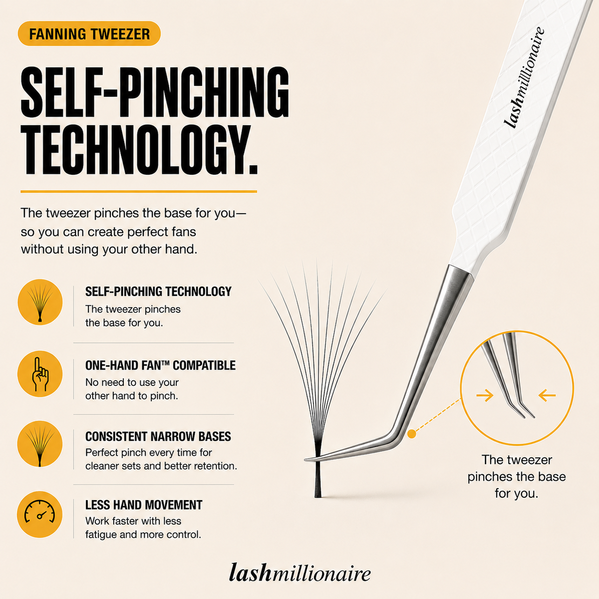 Quick Fan Volume Tweezer