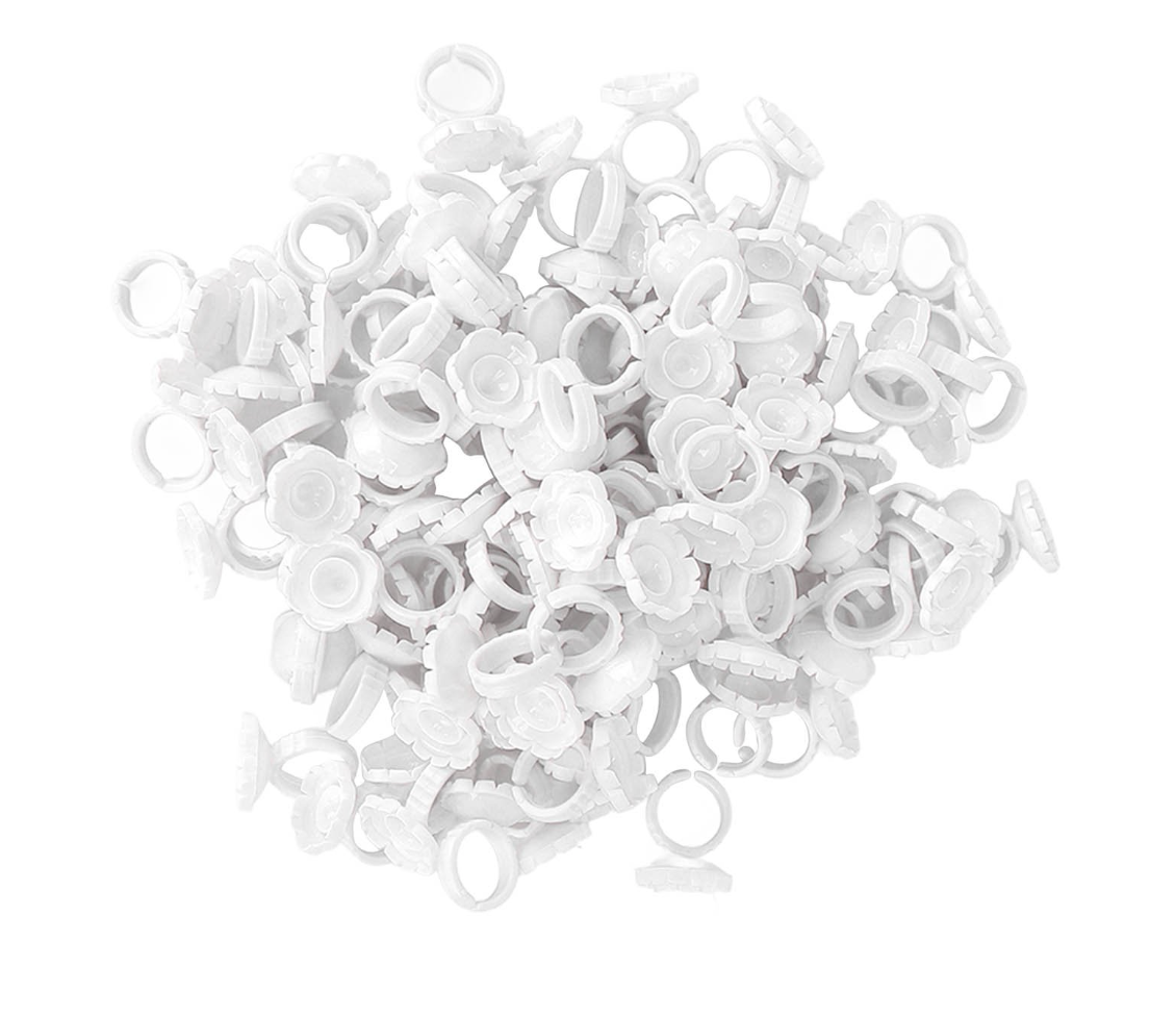 Flower Glue Rings